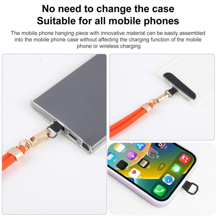 Adjustable Liquid Silicone Phone Anti-lost Long Lanyard — view 9