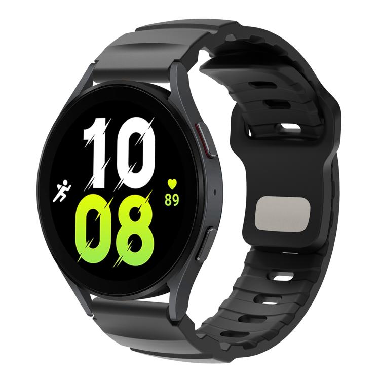 Solid Color Reverse Buckle Fluororubber Watch Band — view 6