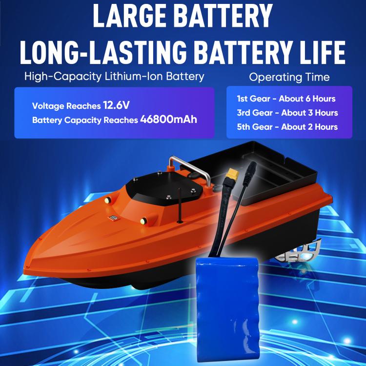 D80 High Power Smart Remote Control Fishing Bait Boat Support Trawling