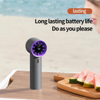 HX-F368 Smart Digital Display High Speed Handheld Fan — view 12