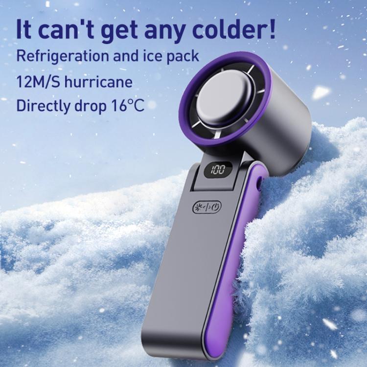 Y19 Smart Ice Compress Folding Handheld Fan — view 7