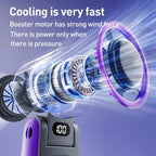 Y19 Smart Ice Compress Folding Handheld Fan — view 9