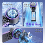 Y19 Smart Ice Compress Folding Handheld Fan — view 10