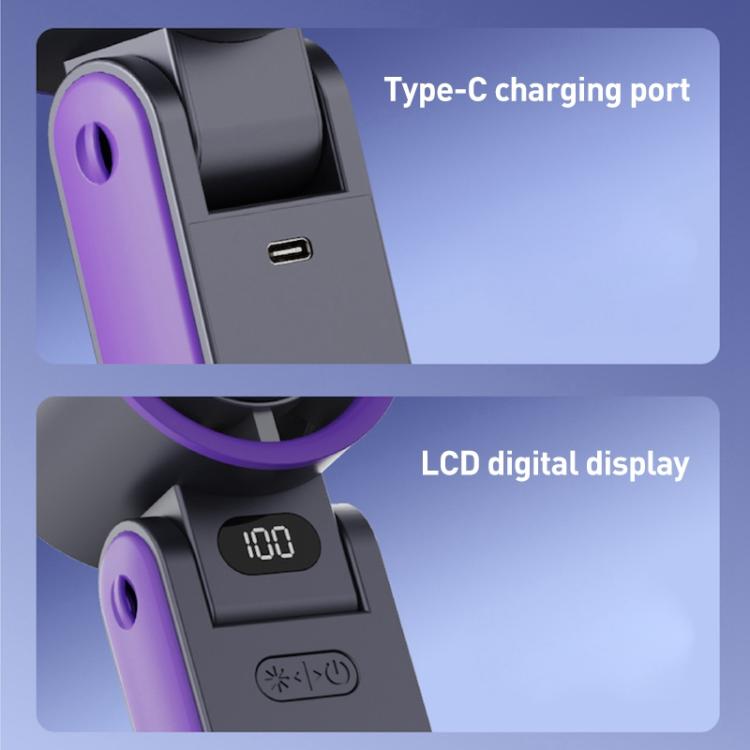 Y19 Smart Ice Compress Folding Handheld Fan — view 12