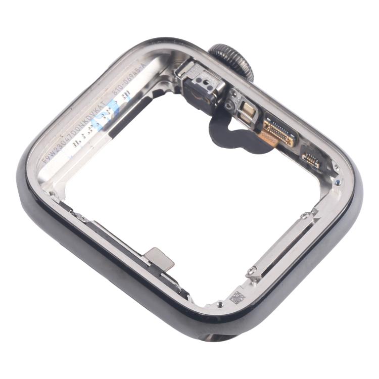 Graphite Steel Middle Frame Bezel Plate with Crown Spin Axis Flex Cable