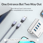 ORICO M3U7-G2 7 in 1 Type-C to USB 3.2 Docking Hub — view 13