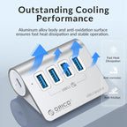 ORICO M3U7-G2 7 in 1 Type-C to USB 3.2 Docking Hub — view 4