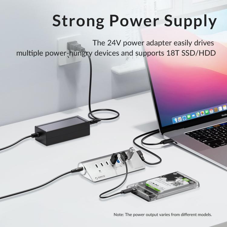 ORICO M3U7-G2 7 in 1 Type-C to USB 3.2 Docking Hub — view 7