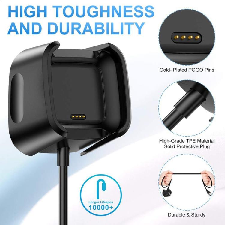 xDfind USB-A Port Watch Charging Dock Base Stand Holder, Length: 1m