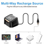 xDfind USB-A Port Watch Charging Dock Base Stand Holder, Length: 1m