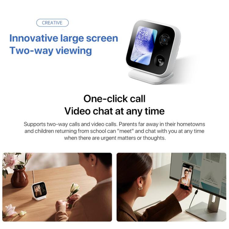 Original Xiaomi Smart Camera Video Call Edition Support One-click Call / AI Intelligent Detection