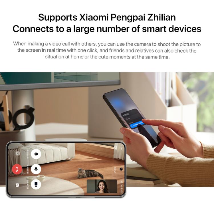 Original Xiaomi Smart Camera Video Call Edition Support One-click Call / AI Intelligent Detection