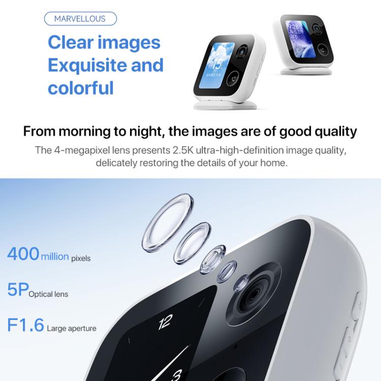 Original Xiaomi Smart Camera Video Call Edition Support One-click Call / AI Intelligent Detection