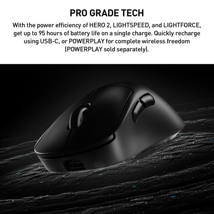Logitech G Pro X SUPERLIGHT 2 DEX Wireless Gaming Mouse