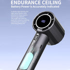 Onten F10 100-speed High-speed Turbine Handheld Fan — view 7