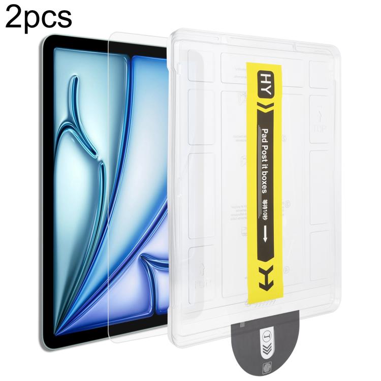 2pcs Dust-Free Easy Install HD Tempered Glass Film — view 10
