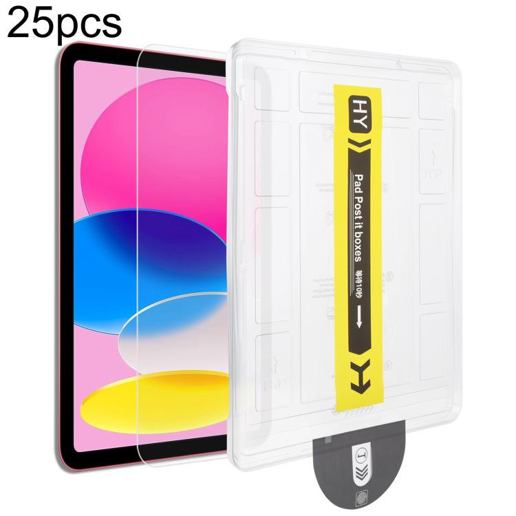 25pcs Dust-Free Easy Install HD Tempered Glass Film
