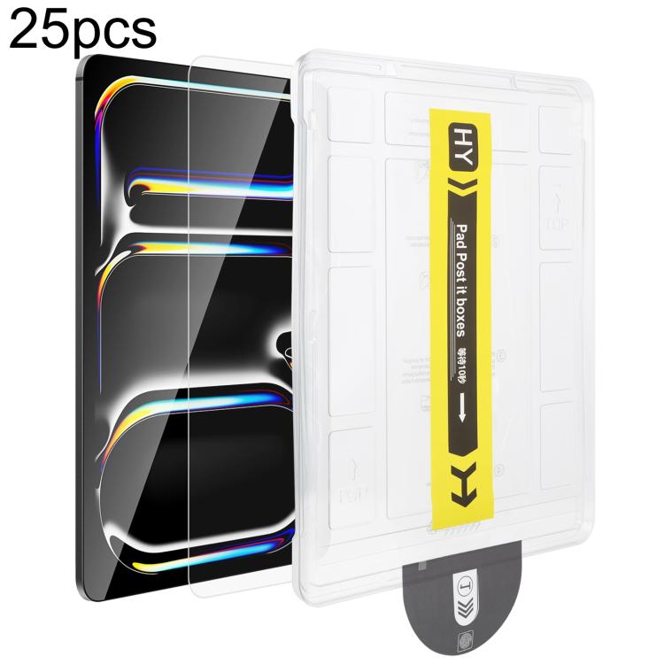 25pcs Dust-Free Easy Install HD Tempered Glass Film — view 11
