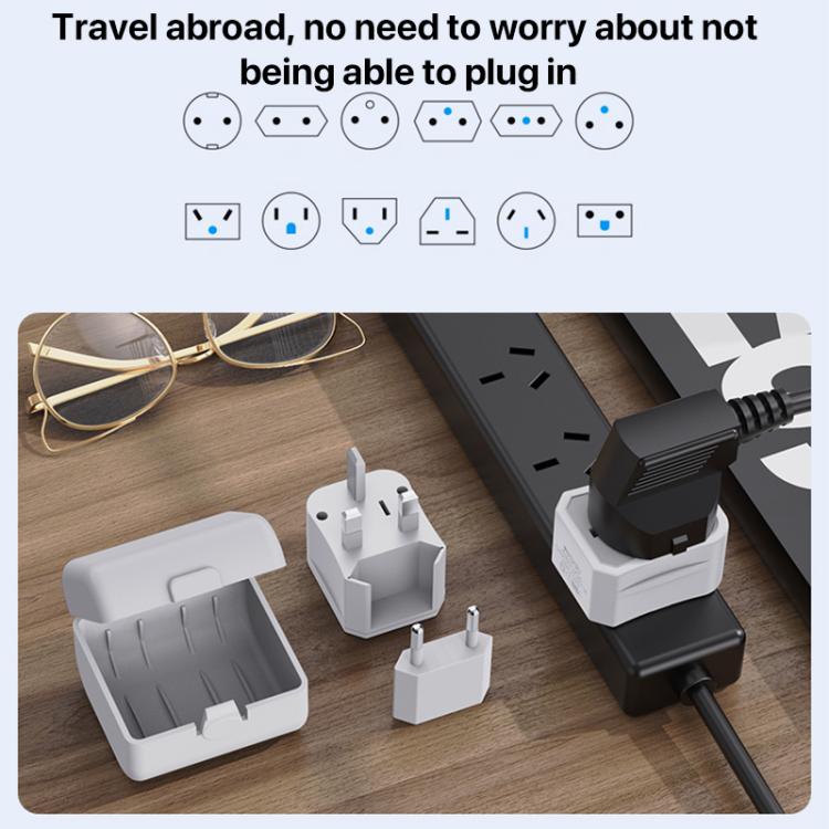 Yesido MC25 750W Universal Multifunction Travel Plug Adapter Kit with Storage Case — view 3