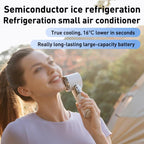 MF119 High Speed Ice Compress Handheld Fan with Retractable Cord — view 5