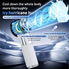 MF119 High Speed Ice Compress Handheld Fan with Retractable Cord — view 6