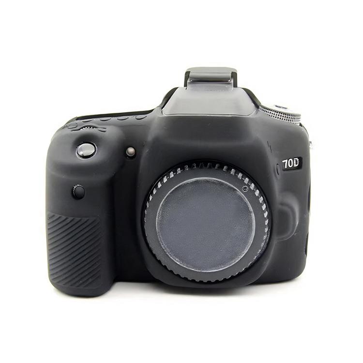 Soft Silicone Protective Case — For Canon EOS 70D