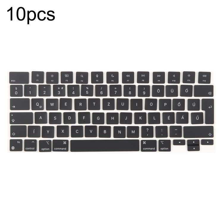 For MacBook A2442 A2485 A2779 A2780 A2991 A2992 A2918 10pcs UK Big Enter Version Keycaps