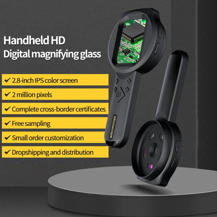 2.8 inch IPS Screen Industrial Handheld Digital Microscope — view 2