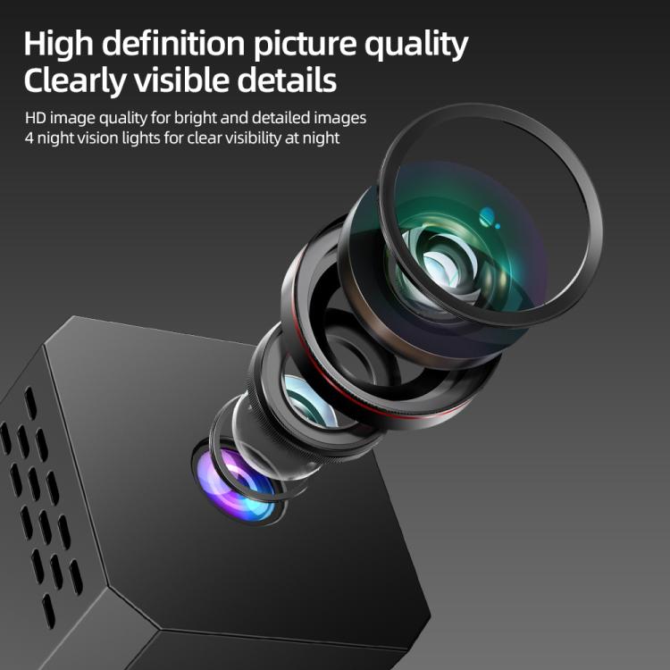 F1 1080P WiFi Mini Camera Supports Infrared Night