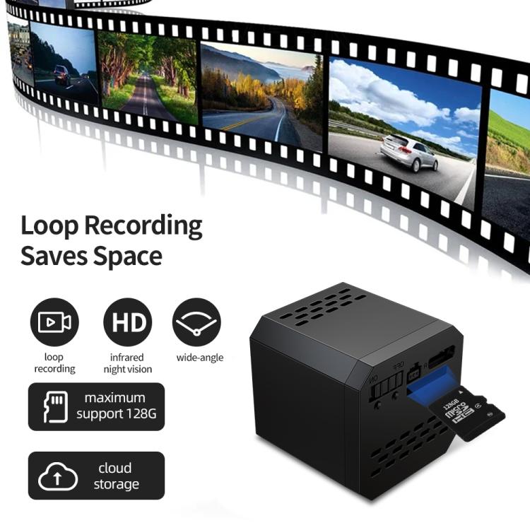 F1 1080P WiFi Mini Camera Supports Infrared Night