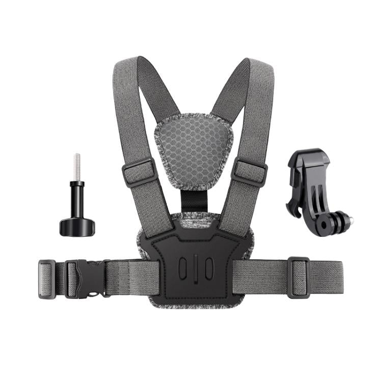 Quick Release Body Mount Belt Chest Strap with Mount & Screw