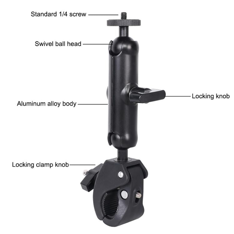 Universal Action Camera Bicycle Handlebar Clamp