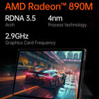ONE-NETBOOK OneXPlayer X1 Pro 10.95 inch Handheld Game Console, Windows 11 AMD Ryzen AI 9 HX 370