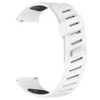 Slanted Hole Two Color Silicone Watch Band