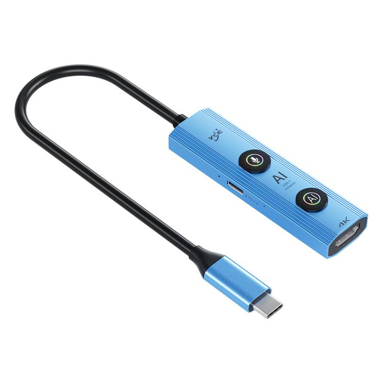 YCE V297 7 in 1 USB-C / Type-C HUB Adapter AI Docking Station Support 4K Output — V297