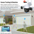 QX155 6MP Triple Camera WiFi Version Supports Humanoid Detection