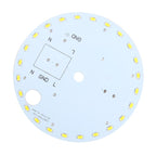 12W 24 LEDs SMD 5730 LED Module Light Panel, DC 36V — Warm White Light