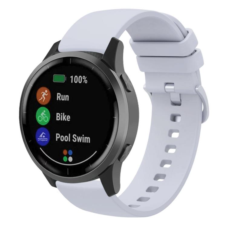 xDfind Flat Pure Color Silicone Watch Band — Midnight Blue