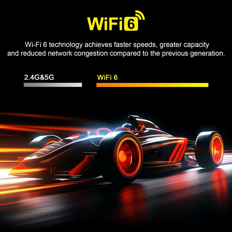H96Max 4K UHD Android 14 Smart TV Box with Remote Control, RK3518 Quad-Core