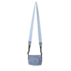 Retro Litchi Texture Leather Full Body Camera Case Bag with Strap — Green