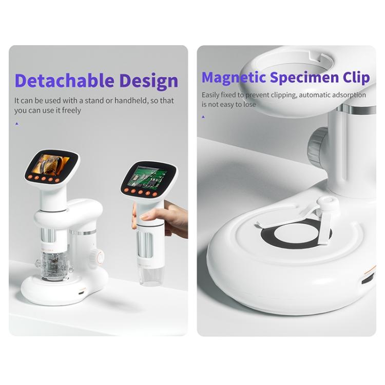 CM3 2.0 inch IPS Screen 1000X Desktop HD Digital Electron Microscope — view 8