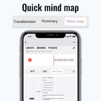 JNN M29A Portable Smart AI Magnetic Recorder Support APP Control