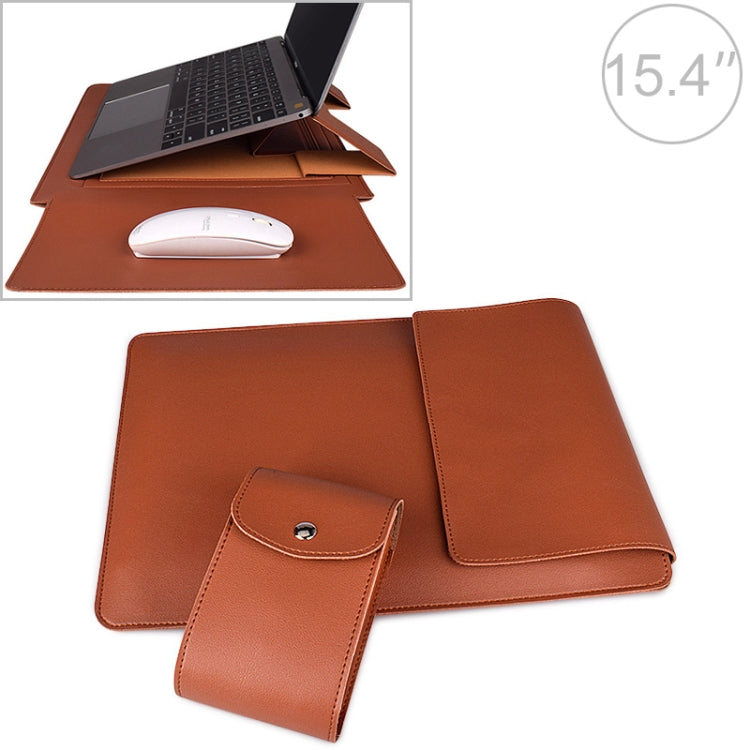 PU05 Sleeve Leather Case Carrying Bag with Small Storage Bag — view 18