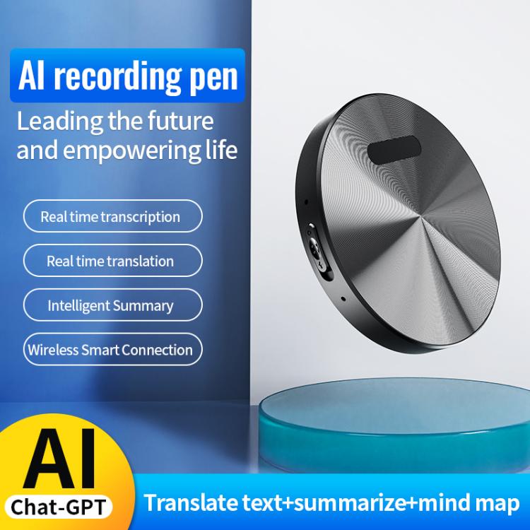 JNN A6 Portable Smart AI Magnetic Recorder Support APP Control