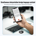 JNN A6 Portable Smart AI Magnetic Recorder Support APP Control
