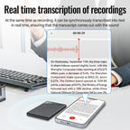 JNN A5 OLED Display Smart AI Magnetic Recorder Support APP Control