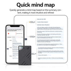JNN A5 OLED Display Smart AI Magnetic Recorder Support APP Control