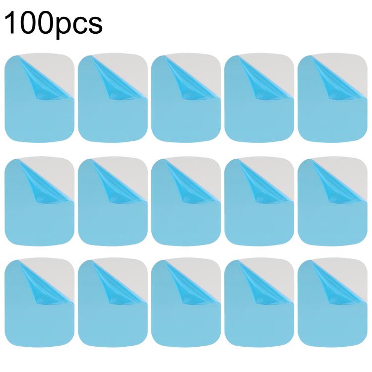 100pcs Metal Plate Magnetic Sheet for Phone Holder, Size: 3.8 x 5cm