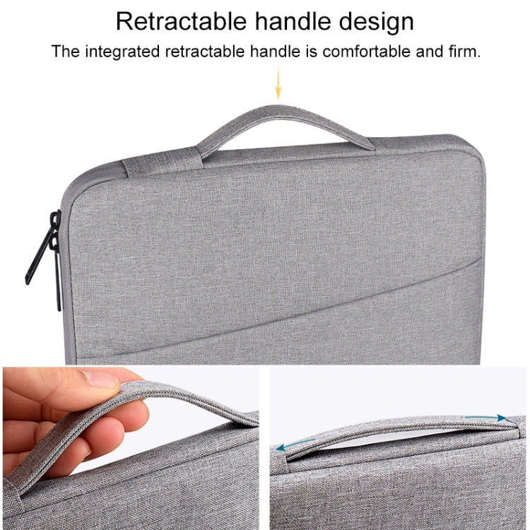 ND01D Felt Sleeve Protective Case Carrying Bag — Grey