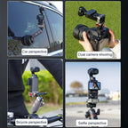 BRDRC Quick Assembly Multi-function Cold Shoe Extension Mount